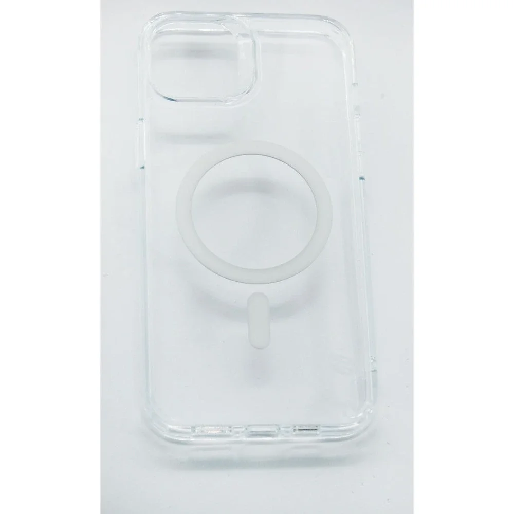 ESR Classic Hybrid Case HaloLock MagSafe iPhone 15 Plus Clear Military Grade